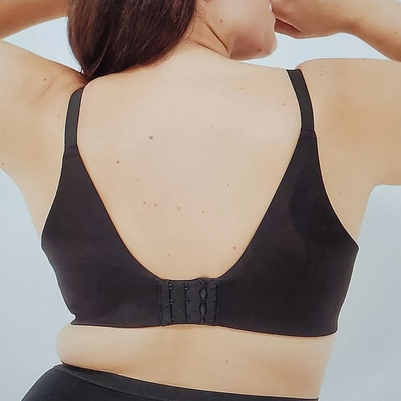 NWT Cacique Black Invisible Back Smoother Lightly Lined Full Coverage Bra (42C) - Picture 3 of 10
